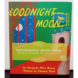 Vintage Goodnight Moon Hallmark Recordable Story Book for Kids- NEW